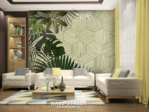 Фотообои в интерьере артикул GreenDay 6, GREENDAY, Wall street Фотообои в интерьере артикул GreenDay 6, GREENDAY, Wall street