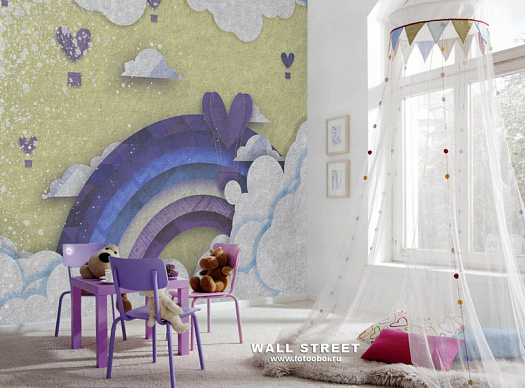 Фотообои в интерьере артикул Applique 3, APPLIQUE, Wall street Фотообои в интерьере артикул Applique 3, APPLIQUE, Wall street