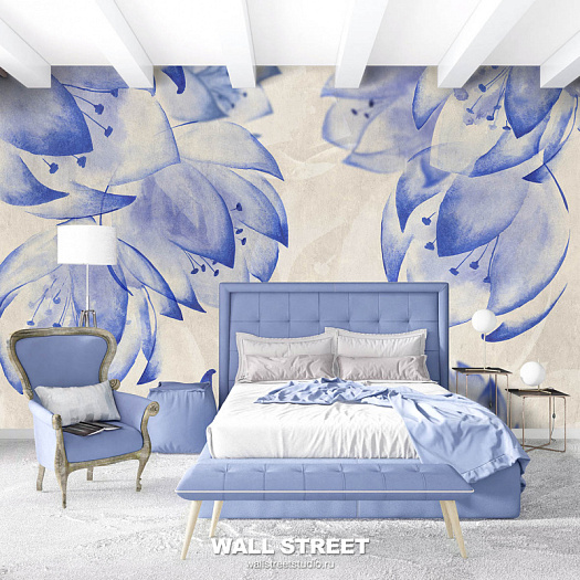 Фотообои в интерьере артикул Azure 3, AZURE, Wall street Фотообои в интерьере артикул Azure 3, AZURE, Wall street