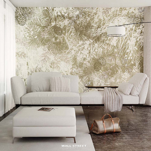 Фотообои в интерьере артикул Forest 4, ЛЕС / FOREST, Wall street