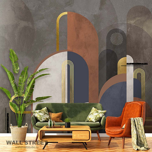 Фотообои в интерьере артикул Deco 19, DECO, Wall street Фотообои в интерьере артикул Deco 19, DECO, Wall street