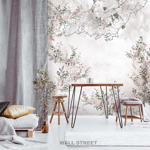 Фотообои в интерьере артикул Fiore 1, FIORE, Wall street Фотообои в интерьере артикул Fiore 1, FIORE, Wall street