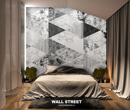 Фотообои в интерьере артикул Grayscale 26, GRAYSCALE, Wall street Фотообои в интерьере артикул Grayscale 26, GRAYSCALE, Wall street
