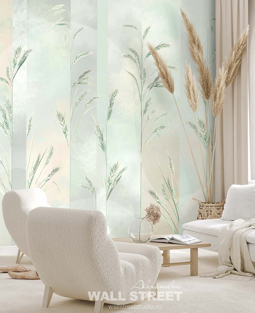 Фотообои в интерьере артикул Alexandra 9, ALEXANDRA, Wall street Фотообои в интерьере артикул Alexandra 9, ALEXANDRA, Wall street