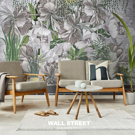 Фотообои в интерьере артикул Klumba 4, KLUMBA, Wall street