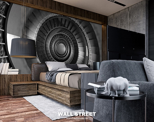 Фотообои в интерьере артикул Grayscale 30, GRAYSCALE, Wall street Фотообои в интерьере артикул Grayscale 30, GRAYSCALE, Wall street